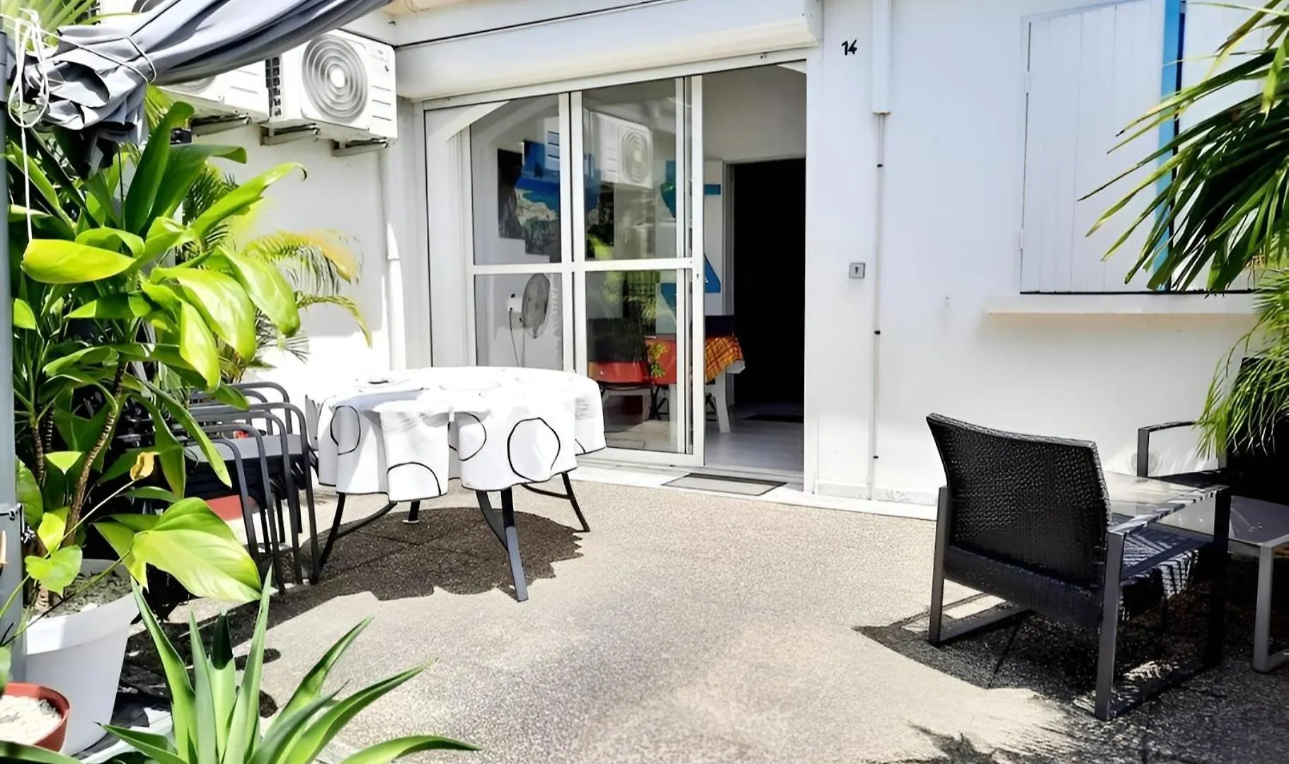 Reve Grenadine Plage 200M Jardin & Terrasse Saint-Francois  Apartamento
