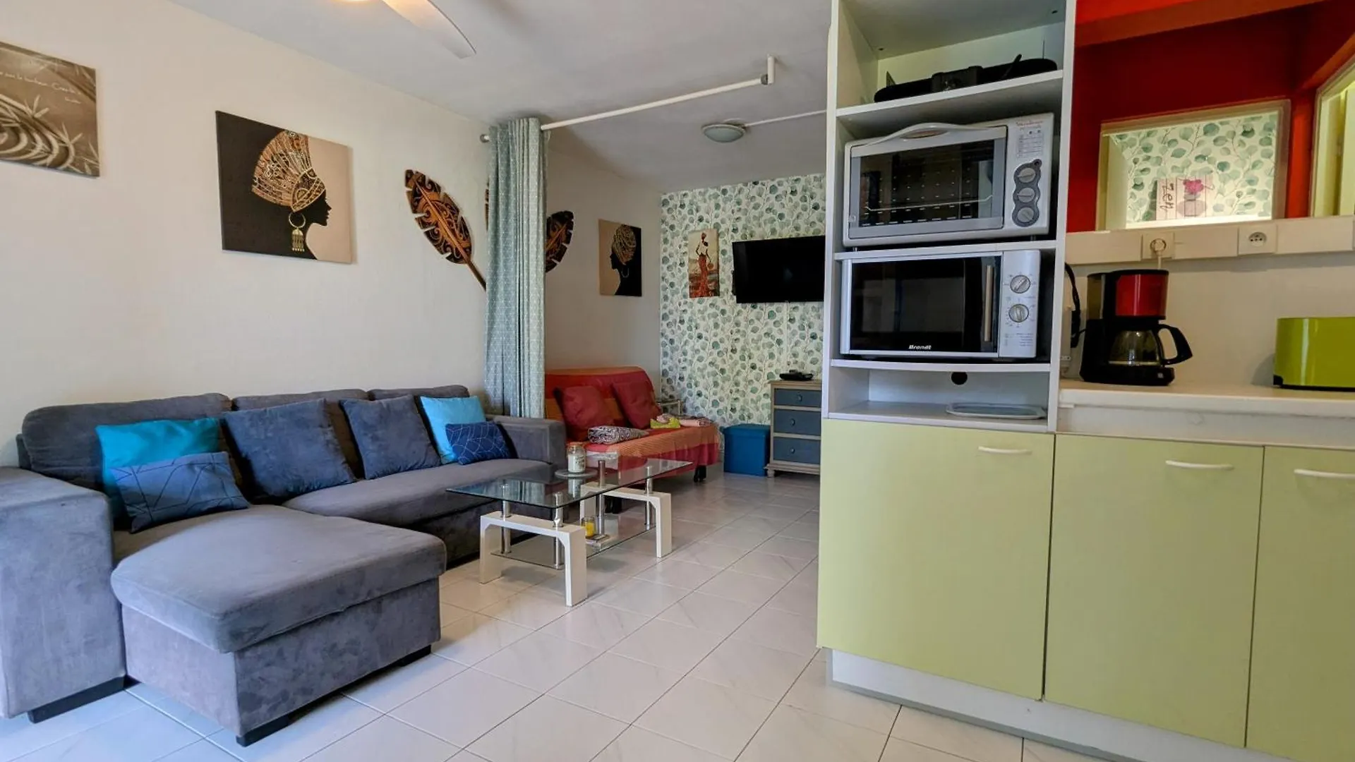 Reve Grenadine Plage 200M Jardin & Terrasse Saint-Francois  Apartamento Saint-Francois (Grande-Terre)